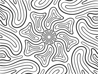 Fototapeta premium Waves Circle