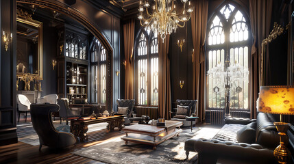  interior,Gothic style