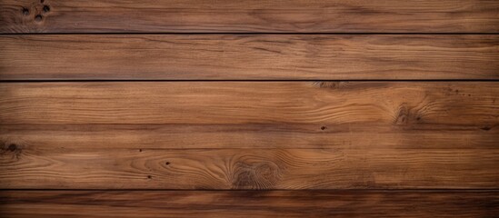 Fototapeta premium Top view of a brown wood texture background with ample space for work text or any desired copy space image