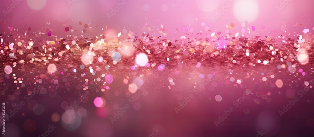 Poster a vibrant background with an abstract essence of celebration featuring glittering stars colorful con