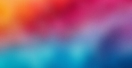 Abstract color gradient pattern, noise grainy texture effect, red orange purple blue poster banner header design