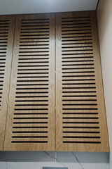 window with shutters