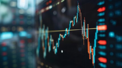 Obraz premium Discuss the impact of economic indicators on the trajectory of rising stock charts