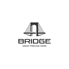 Bridge simple modern logo. Suitable for your design need, logo, illustration, animation, etc.
