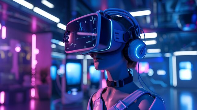 The virtual world is so real that you can feel like you are actually there.