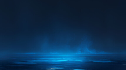 Fototapeta premium Ethereal Noir: Captivating Smoke, Illuminating Beams, and Enchanting Mist on Asphalt