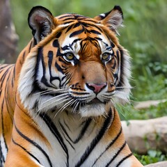 Fototapeta premium Bengal Tigers: A Force to be Reckoned With