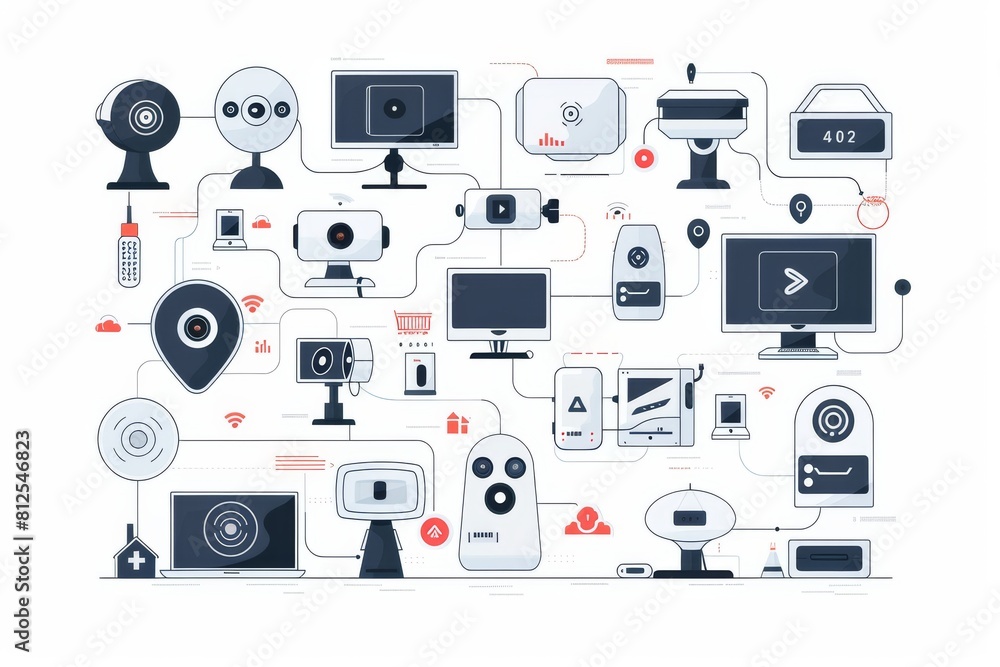 Poster enhance your protective surveillance through corporate video quality in a security setting, integrat