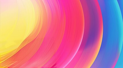 Vibrant gradient design with a spectrum of color