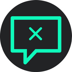 error message icon or unsent message.vector illustration