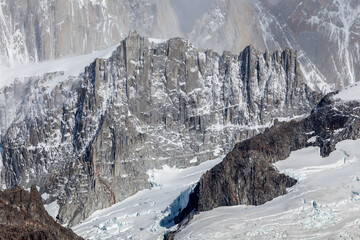 View of Los Glaciares National Park, El Chalten,Patagonia, Argentina.