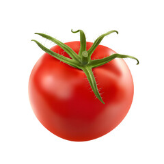 Tomato isolated on white background