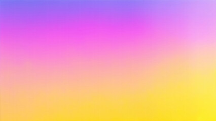 Blurred color gradient Yellow, pink and blue grainy color gradient background - obrazy, fototapety, plakaty