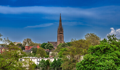 Fototapeta premium Lutherkirche Dortmund Hörde