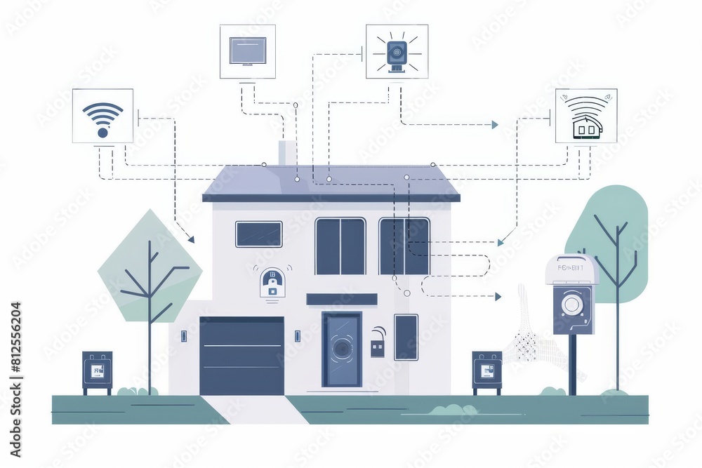 Poster secure your networked home environment with a security lookout, integrating remote security manageme