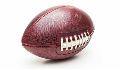 football isolated on a white background