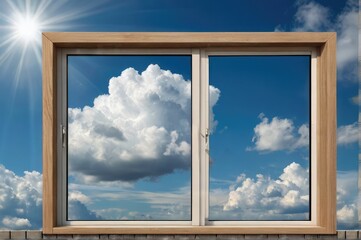 window and sky