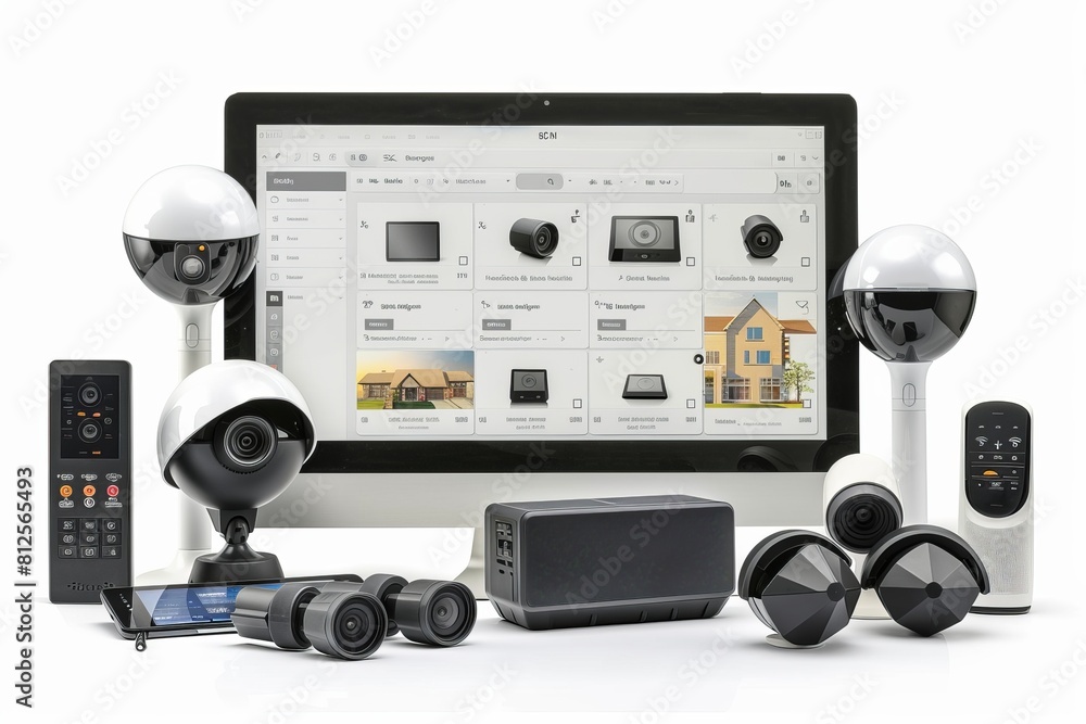 Poster secure your smart home with gateway technology that wirelessly configures alarm systems, ensuring sa
