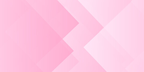 Abstract white and pink background with diamond and square shapes layered in modern abstract pattern design, White color technology concept geometric line vector background.	
