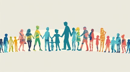 Minimalism emphasizing the importance of community bonds