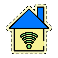 Smart Home Sticker