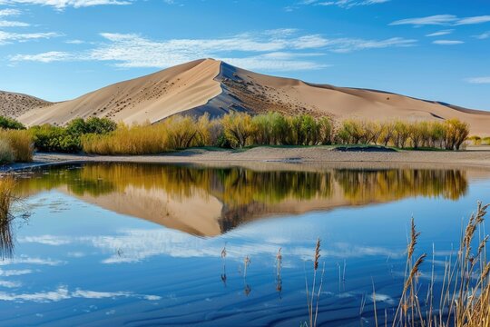 Heavenly Sand Dunes: Exploring Wilderness and Water at Bruneau Dunes State Park - A Perfect