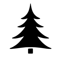 christmas tree illustration