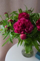 bouquet of pink roses