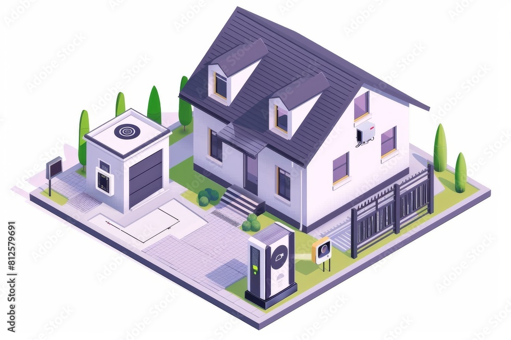 Poster enhance window surveillance with security cameras accessing home automation servers, secured by remo