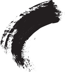 Collection of vector paint brush strokes, hand drawn brush stroke textures
