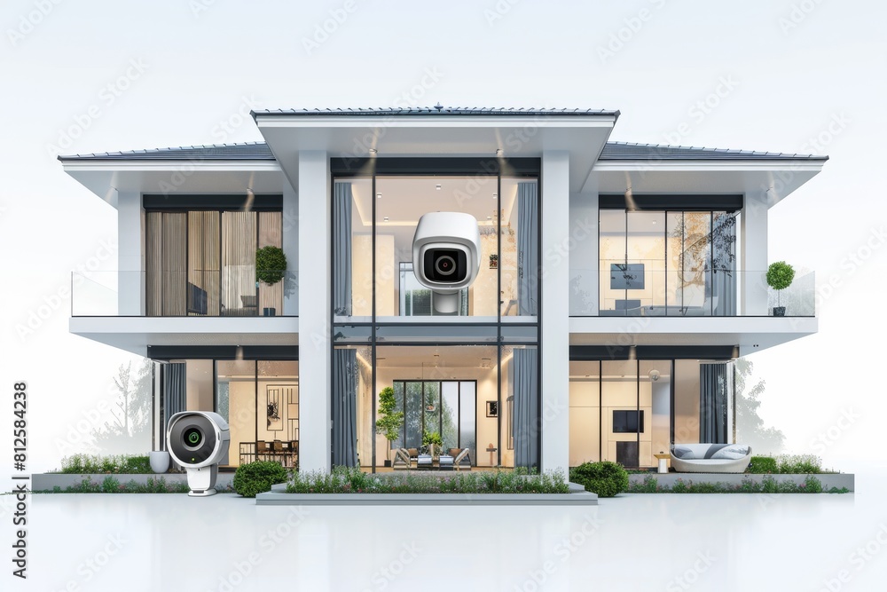 Poster integrate biometric protocols in video cameras that monitor urban environments, employing advanced p