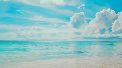 Obraz premium The smell of sunscreen and saltwater in the air