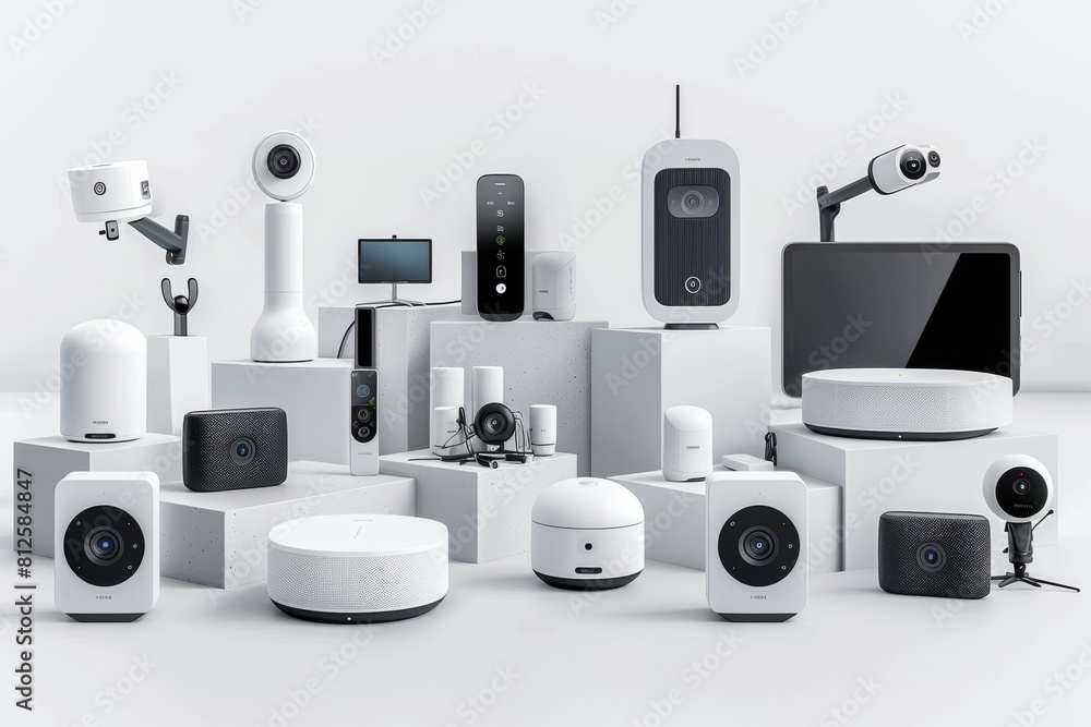 Poster optimize your urban home security with cctv alarms, ensuring a reliable network that listens and ada