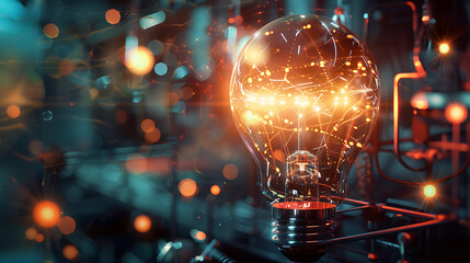 Technology idea concept