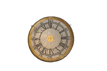 Old clock - Roman figures, time, no pointers
