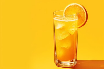 Energizing and uplifting orange juice backgrounds for advertising design inspiration