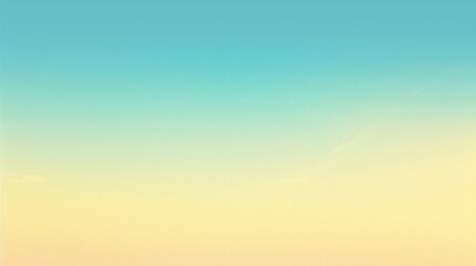 Obraz premium Gradient texture with a subtle transition from sky blue to pale yellow