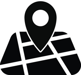 Multiple Vector Location Navigation Icon Pin 