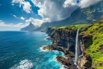 Australia - Lord Howe Island 01. Beautiful simple AI generated image in 4K, unique.