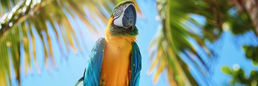 Welcome to Margaritaville Beach Resort in Hollywood, Florida. Touristic Signage with Parrot Head,