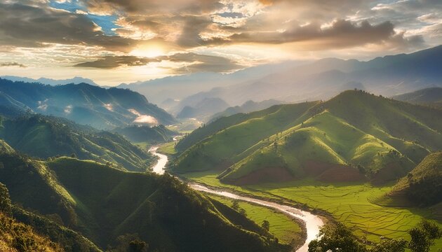 Beautiful landscape that people might love to see, Mountain Scenery, Serene Nature