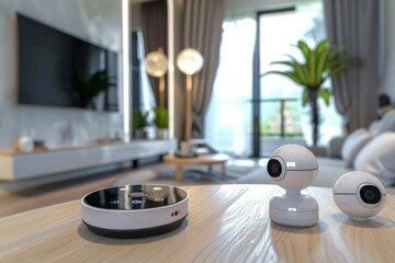 Home surveillance operations utilize advanced camera technology to record digital communication and safeguard security.