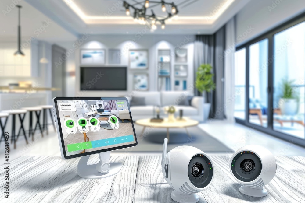 Poster utilize advanced surveillance camera technology to record and safeguard digital communication secure