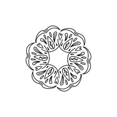 Mandala Logo Vector 