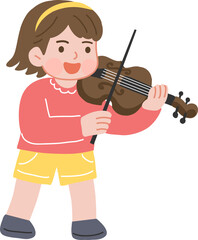 바이올린연주하는아이