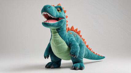 Fototapeta premium Green T-rex dinosaur doll