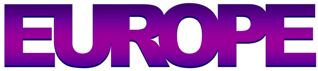 Europe, creative text design, Illustration, travel, culture, history