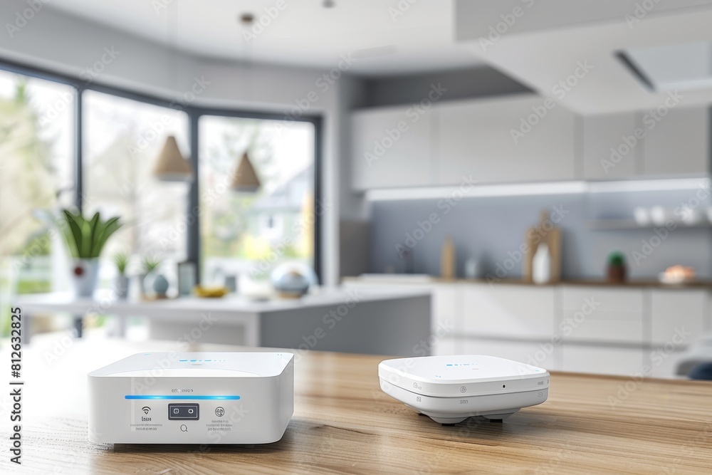 Poster networking smart homes with ai security cameras protect seniors by monitoring with machine learning 