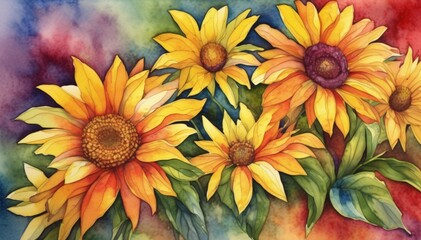 Watercolor Flower