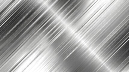 Background of stainless steel texture with reflection